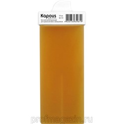 Kapous жирораствор. воск желтый натуральный 100мл мини рол