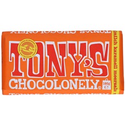 Tony's Chocolonely Vollmilchschokolade Karamell Meersalz 180g