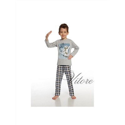 Пижама с длинным рукавом для мальчика Cornette  809/35 Top of the world