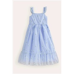 Boden Bow Back Tulle Dress