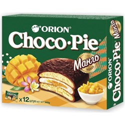 Печенье ORION "Choco Pie Mango" манго 360 г (12 штук х 30 г), О0000013010