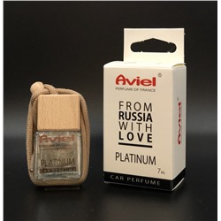 Ароматизатор бутылочка с деревянной крышкой Aviel "PLATINUM" (7мл) 50гр