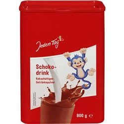 Шоколадный какао напиток Schokodrink "Jeden Tag" 800 гр