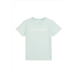 Juicy Couture Girls Tonal White T-Shirt