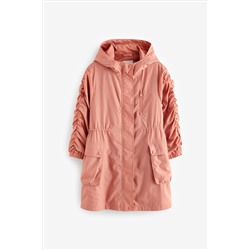 Clay Shower Resistant Rouched Sleeve Cagoule (3-16yrs)