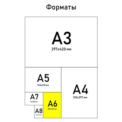 Блокнот "Oh, my CAT!", А6, 32 листа