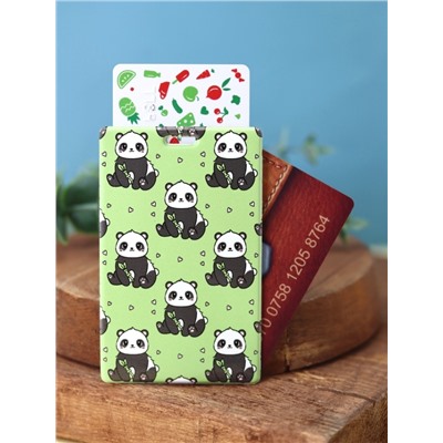 Держатель для карт Аниме «Many panda» (6,5 х 10,4 см)