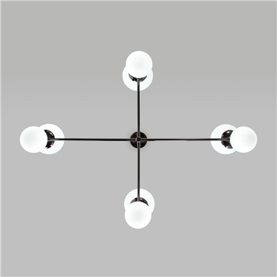 Потолочный светильник
                     Eurosvet  30182/8 черный жемчуг