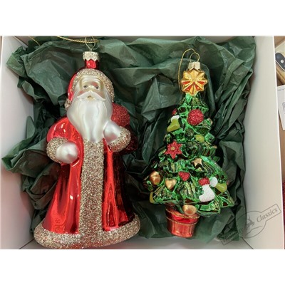 Подарочный набор  "Дед Мороз и елочка"