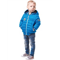 Куртка для мальчика GNK  552 (ярко-голубой)