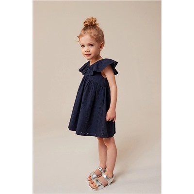 Cotton Broderie Dress (3mths-8yrs)