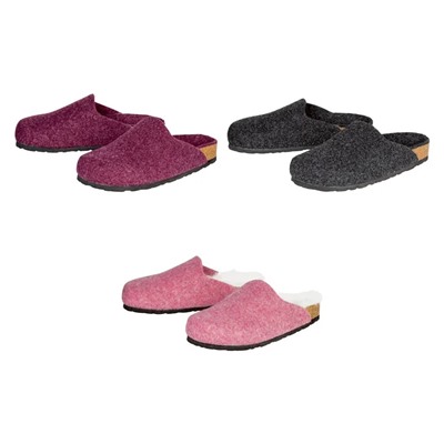 esmara® Damen Clog mit hohem Wollanteil