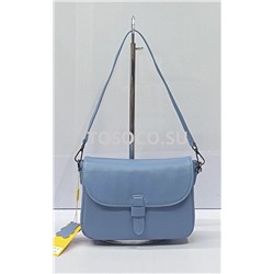 047-2 blue сумка  Wifeore натуральная кожа 15х24х8