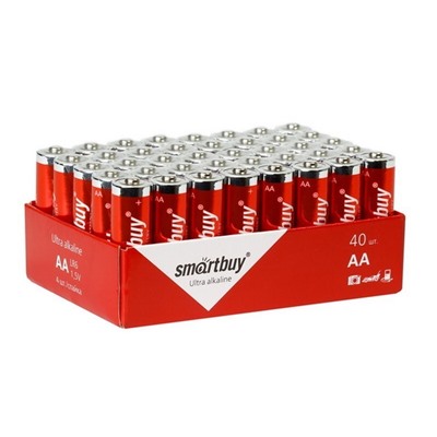 Батарейка Smartbuy LR6/40 bulk АА (SBBA-2A40S)