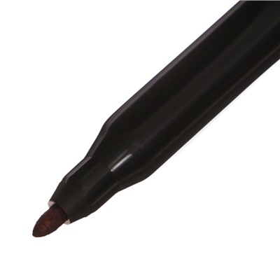 Маркер перманентный 2.0 мм Centropen 2536, линия 1 мм, цвет чёрный, светостойкий