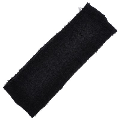 HL006 Спортивная повязка на голову, 5см, цвет чёрный