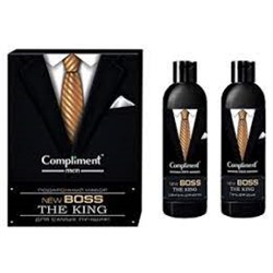 М набор Тимекс "Compliment" Boss №1772 The King (Шампунь 250мл + Гель/душ 250мл).10 /917353/