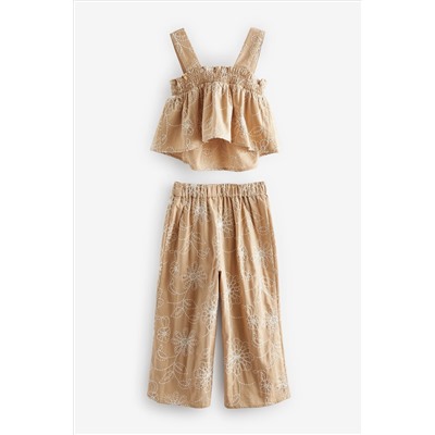 Stone Embroidered Co-ord (3-16yrs)
