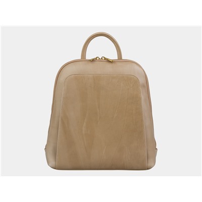 Бежевый кожаный рюкзак из натуральной кожи «R0023 Beige»
