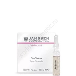 Janssen Skin Excel Glass Ampoules 1911P De-Stress (sensetive skin) Антистресс (чувствительная кожа) 25*2 мл
