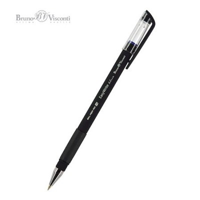 Ручка шариковая 0.5 мм "EasyWrite.BLACK" синяя 20-0051 Bruno Visconti