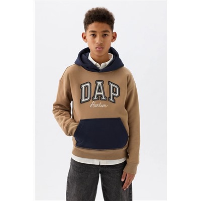 Gap Dapper Dan Kids Colourblock Logo Hoodie