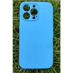 Чехол Silicone Cese на iPhone 12 Pro (Blue) без логотипа