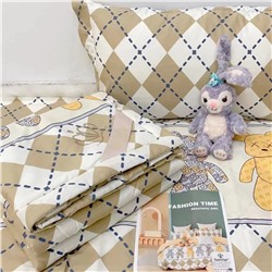 Полутороспальный комплект постельного белья с готовым одеялом 13081-11