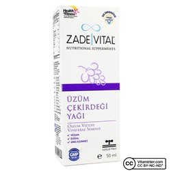 Масло виноградных косточек Zade Vital 50 мл