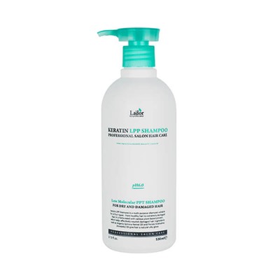 [Истекающий срок годности] Шампунь для волос Lador безсульфатный с кератином - Keratin LPP Shampoo, 530 мл