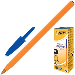 Ручка шариковая BIC Orange синий 0,35мм Франция