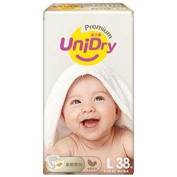 [UNIDRY] Подгузники УЛЬТРАТОНКИЕ детские Ultra Thin L 9-14 кг, 38 шт