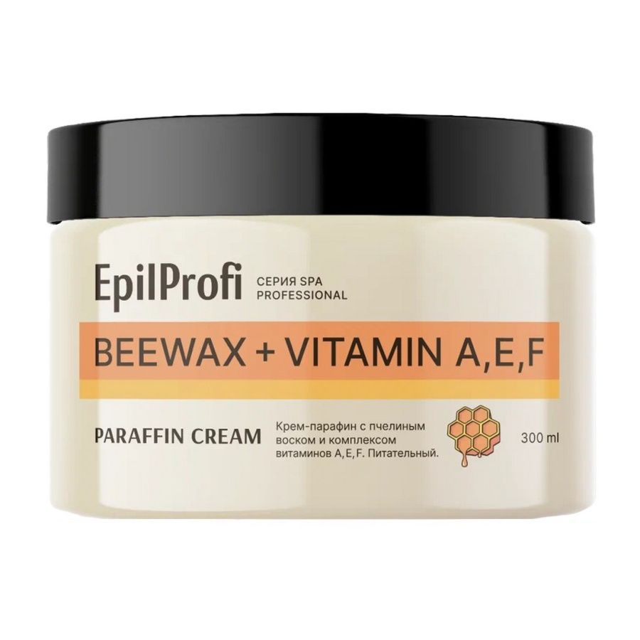 EpilProfi Professional Крем-парафин для рук с пчелиным воском и комплексом  витаминов A, E, F / Beewax + Vitamin A, Е, F, 300 мл купить, отзывы, фото,