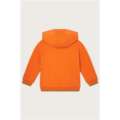 Monsoon Orange Wild Oversized Hoodie