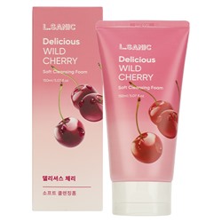L.Sanic Delicious Wild Cherry Soft Cleansing Foam, 150ml Очищающая пенка для умывания с экстрактом дикой вишни 150мл