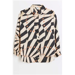 River Island Girls Shell Print Shirt