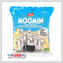 Кукурузные палочки органические Moomin 35 гр