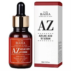 [COS DE BAHA] Сыворотка для лица для проблемной кожи АЗЕЛАИНОВАЯ КИСЛОТА AZ Cos de Baha Azelaic Acid 10% Serum, 30 мл