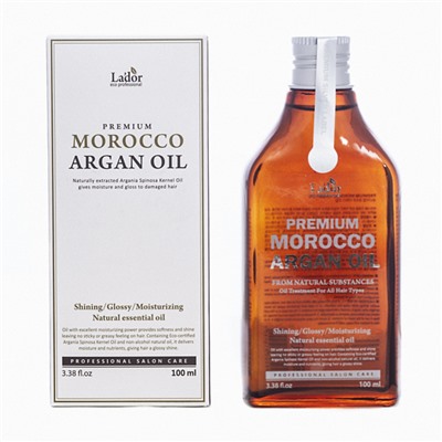 La'dor Premium Morocco Argan Hair Oil Марокканское аргановое масло для волос 100мл