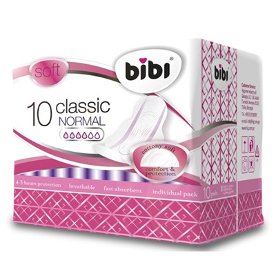 Прокладки «BiBi» Classic Normal soft, 10 шт.