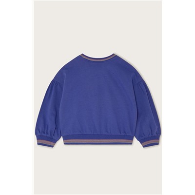 Monsoon Blue Love Sweat Top