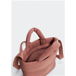 Bolso shopper acolchado -  Niña | MANGO OUTLET España