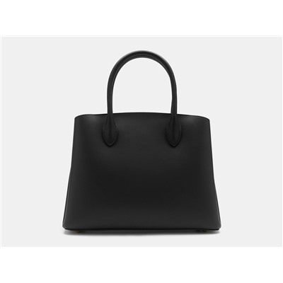 Черная кожаная женская сумка из натуральной кожи «WK0010-G Black»