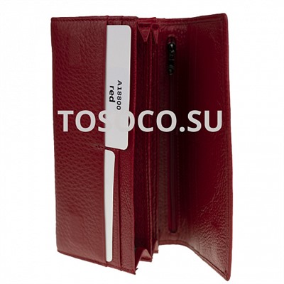 a118000 red кошелек GENUINE LEATHER натуральная кожа 9х19х2