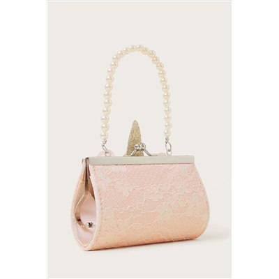 Monsoon Pink Flower Unicorn Mini Bag