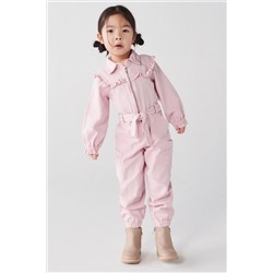 River Island Girls Embroidered Boilersuit