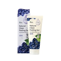 EKEL Natural Clean peeling gel Grape Пилинг-скатка с экстрактом винограда