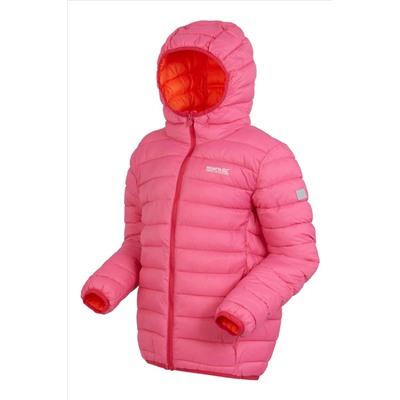 Regatta Pink Junior Hooded Marizion Jacket