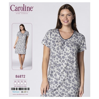 Caroline 86872 ночная рубашка 2XL, 3XL, 4XL, 5XL