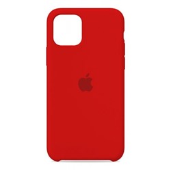 Силиконовый чехол для iPhone 12 Pro Max 6.7 красный